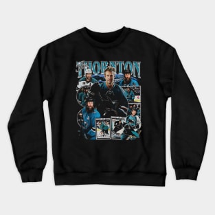 Joe Thornton Vintage Bootleg Crewneck Sweatshirt